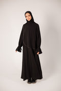 The Pocket Abaya Black