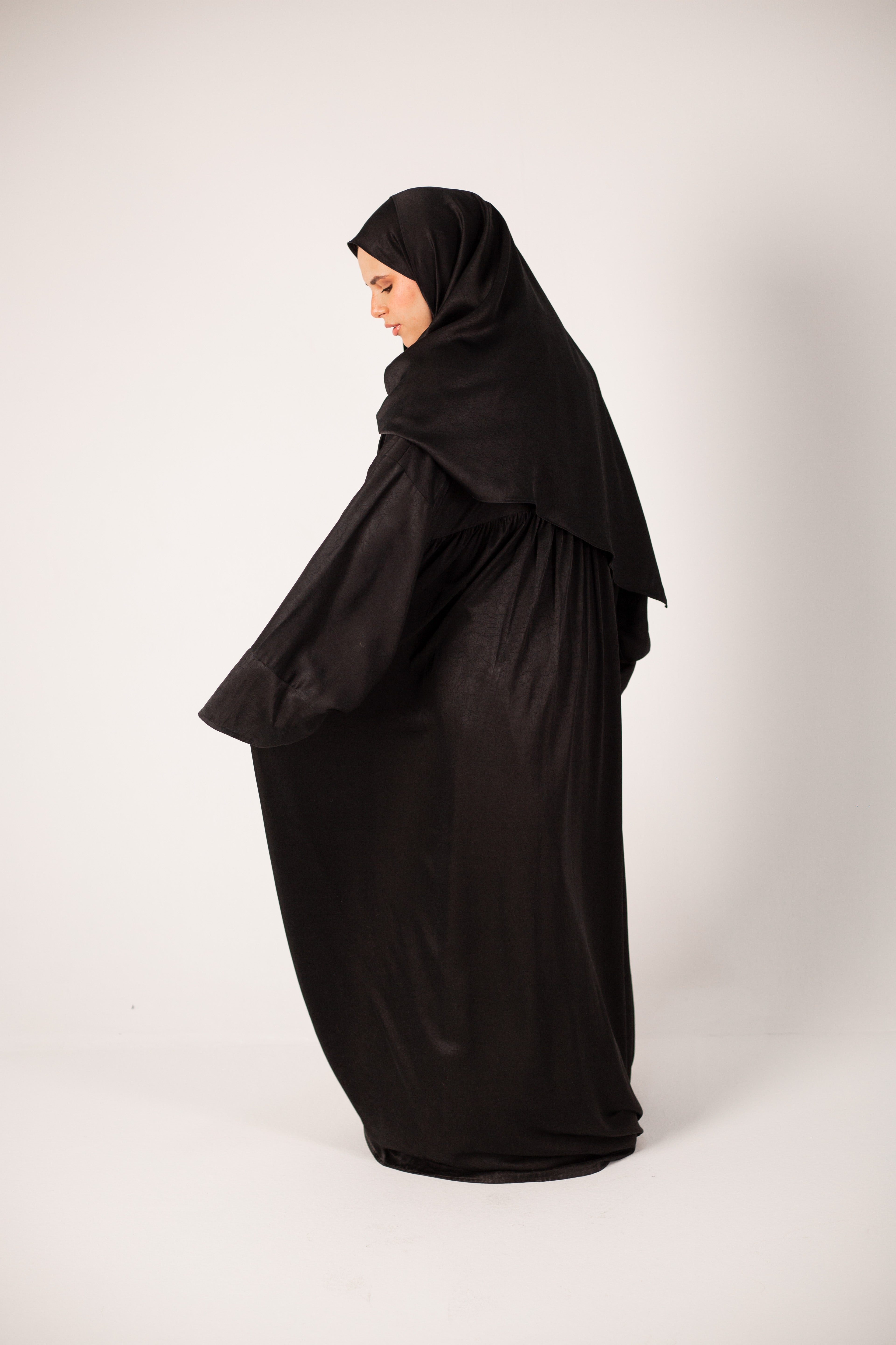 Prayer Abaya In Black