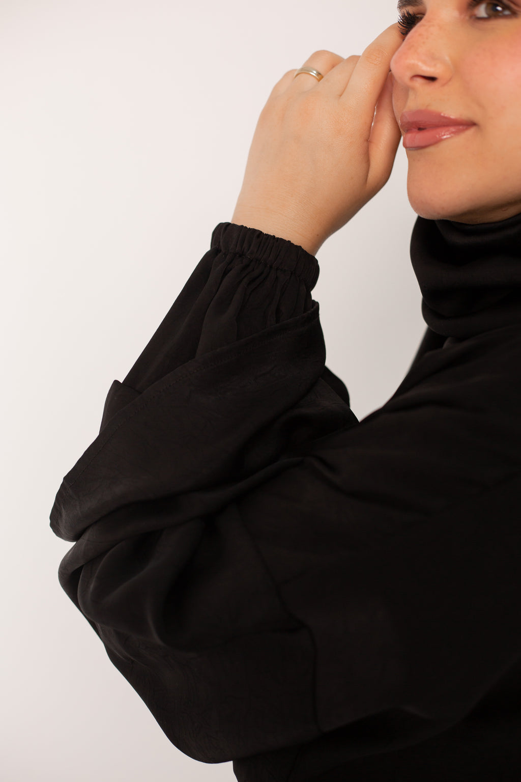 Prayer Abaya In Black